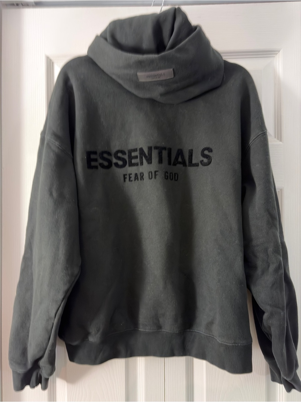 Fear of God Essentials black hoodie size small